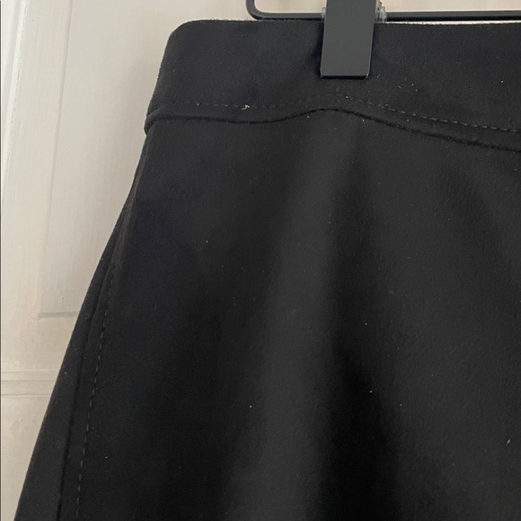 Talbots Black Stretch Suede Pants - Picture 3 of 10